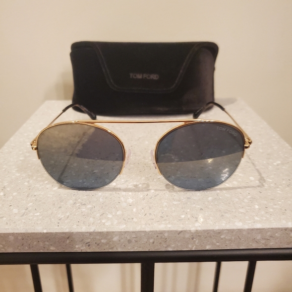 NWT Tom Ford Finn TF668 Aviator Sunglasses - Picture 4 of 15